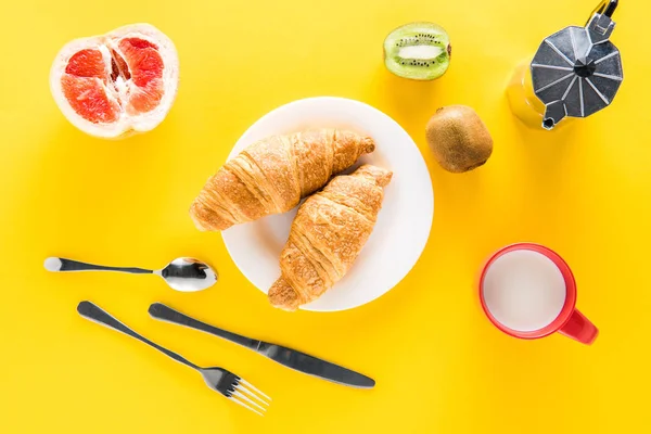 Leckeres gesundes Frühstück — Stockfoto