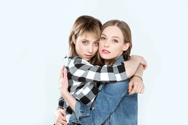 Beautiful young lesbian couple — Stock Photo