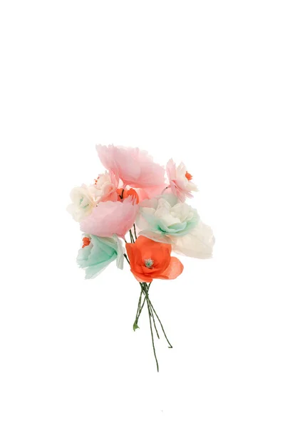 Fleurs décoratives faites main — Photo de stock