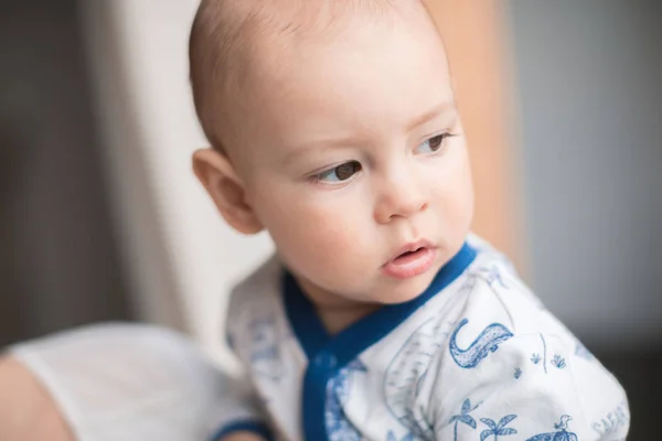 Potret bayi laki-laki lucu — Stok Foto