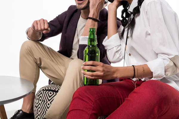 Friends drinking beer — Free Stock Photo