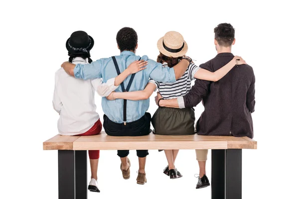 Friends sitting together — Stock Photo, Image