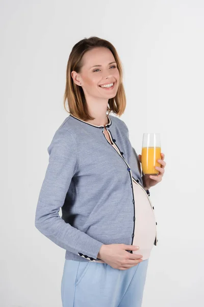 Retrato de la mujer embarazada — Foto de Stock