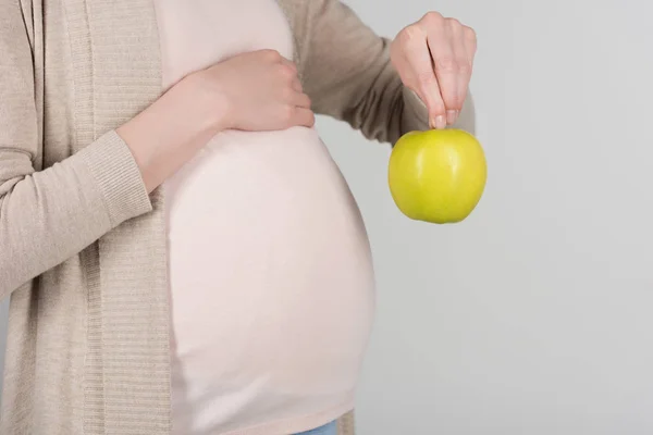 Pregnant womans belly — Stock Photo, Image