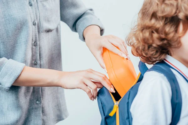 School Lunch — Stockfoto