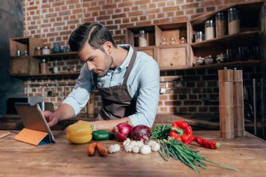 adam tablet ile pişirme