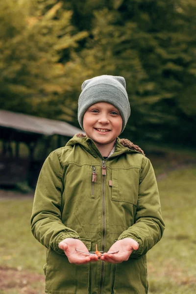 Játék síkon tartja fiú — ingyenes stock fotók