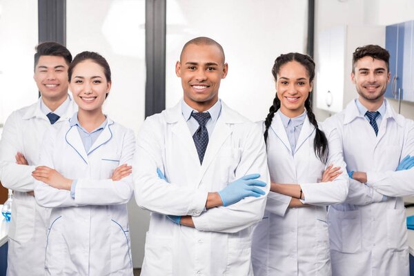 Team of professional doctors