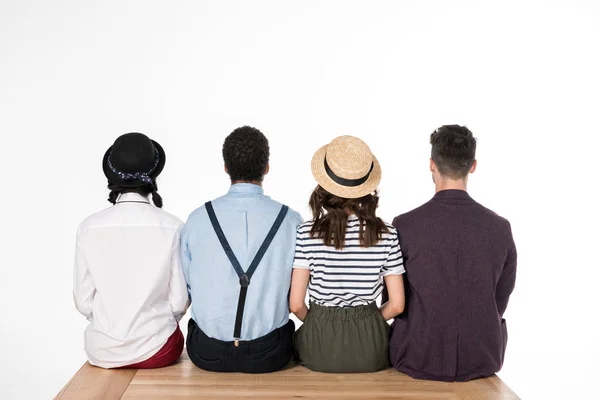 Friends sitting together — Stock Photo