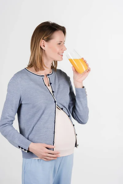 Retrato de la mujer embarazada — Stock Photo