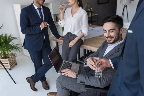 Business partners in office — Stock Photo