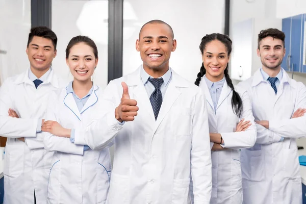 Team of professional doctors — Stock Photo