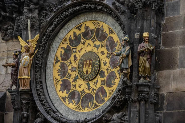 Prague Astronomical Clock (Orloj) in the Old Town of Prague, Czech Republic — Stock Photo, Image