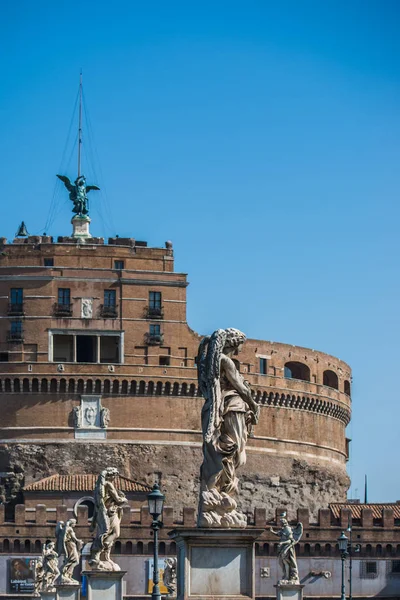 Статуя Ангела з міста Кастель - Сант - Анджело (Рим).. — стокове фото