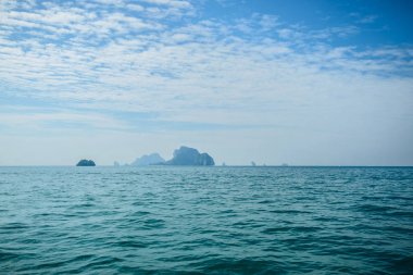 Poda Island ve tavuk Island Krabi Tayland