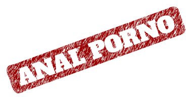 Kirli desenli Anal Porno Kırmızı Yuvarlak Dikdörtgen Mühür