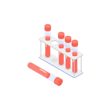 Beyaz arka planda kan örneği ikonu izole edildi. Bilgi grafikleri, internet siteleri, web pankartları için kullanılabilir.