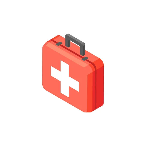 Icono del kit de primeros auxilios aislado sobre fondo blanco. Se puede utilizar para infografías, sitios de Internet, banners web . — Archivo Imágenes Vectoriales