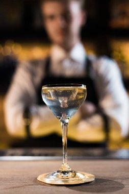 Bardakta votka, içki konsepti  