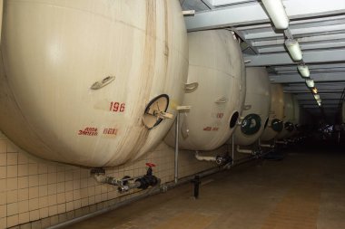 Depolama ve olgunlaşma şampanya şarap sanayi tankları