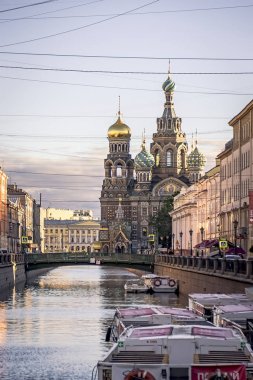 29.06.2017, Saint Petersburg, Rusya Federasyonu. Sabah at Nevsky Prospect