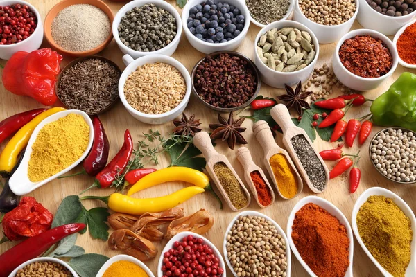 Spices and herbs. — Stock Photo, Image