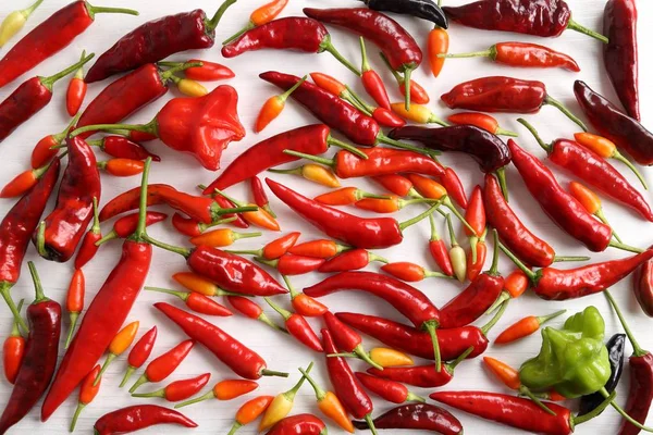 Mexican hot chilli peppers. — Stock Photo, Image