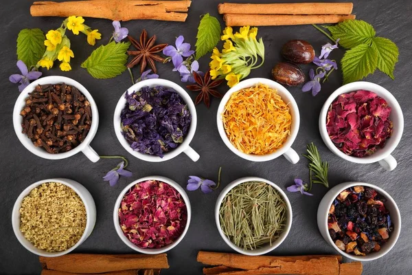 Herbs and spices. — Stock Photo, Image