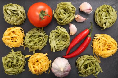 ham tagliatelle makarna.