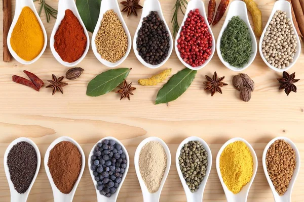 Herbs and spices. — Stock Photo, Image