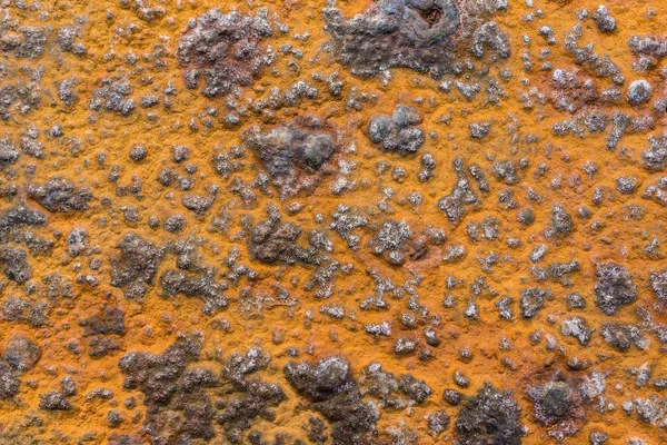 Färgglada rustika grunge oxid orange metall textur som bakgrund — Stockfoto