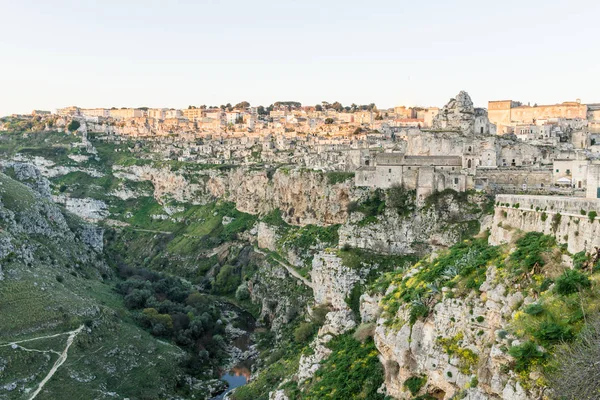 eski hayalet kasaba Matera (Sassi di Matera) yansıtmak için re
