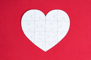 Valentines day, combination of love, jigsaw of love, family or p