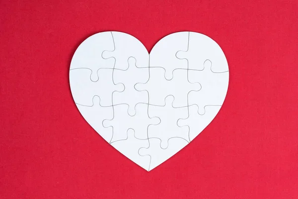 Saint Valentin, combinaison d'amour, puzzle de l'amour, famille ou p — Photo