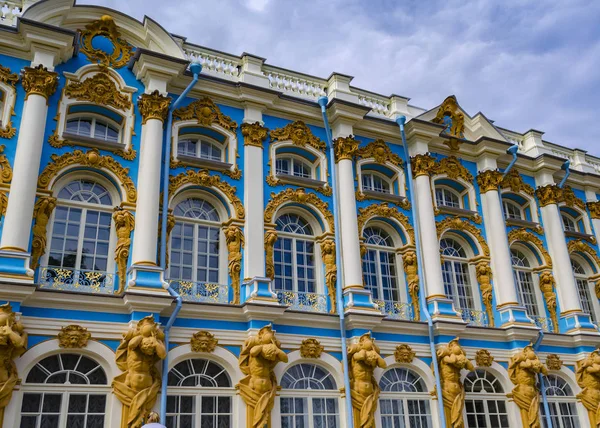プーシキン、サンクトペテルブルグ、ロシアのエカテリーナ宮殿 — ストック写真
