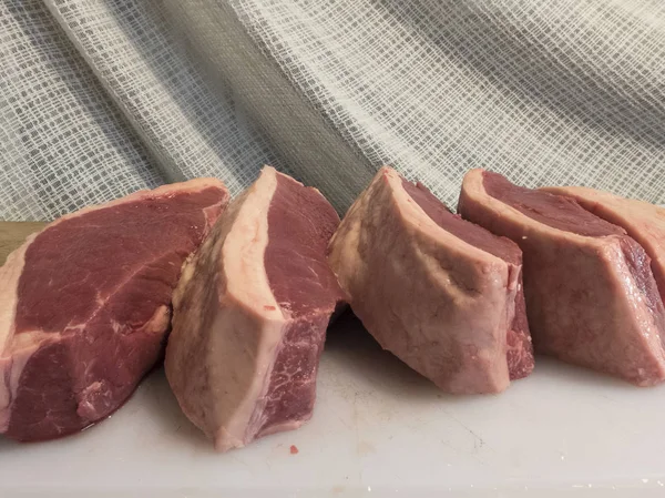 Picanha cortado de carne —  Fotos de Stock