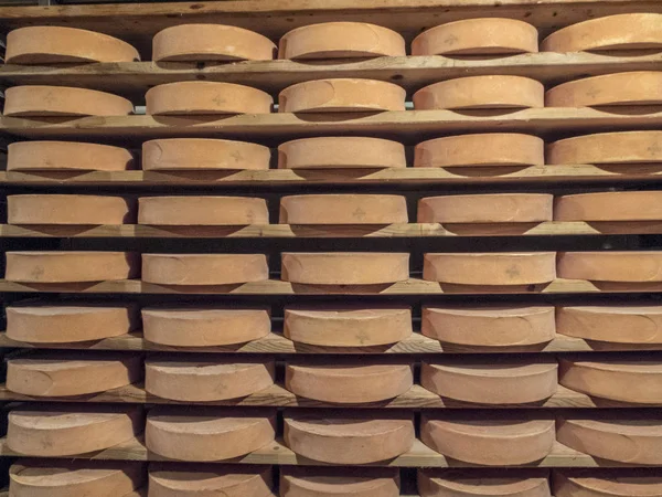 Grotte di stagionatura del formaggio . — Foto Stock
