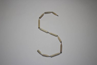 alfabe sembol - s harfi