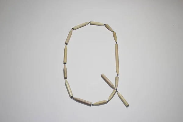 alfabe sembol - harf q
