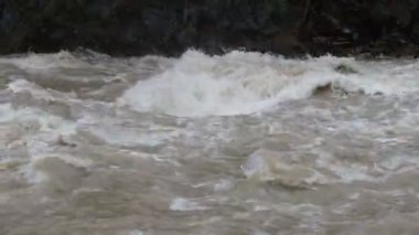 Acele kahverengi su Nehri