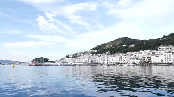 Vista de un puerto deportivo — Vídeos de Stock