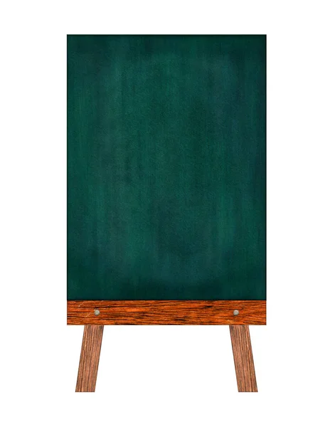 Chalkboard vertical, isolado sobre fundo branco . — Fotografia de Stock