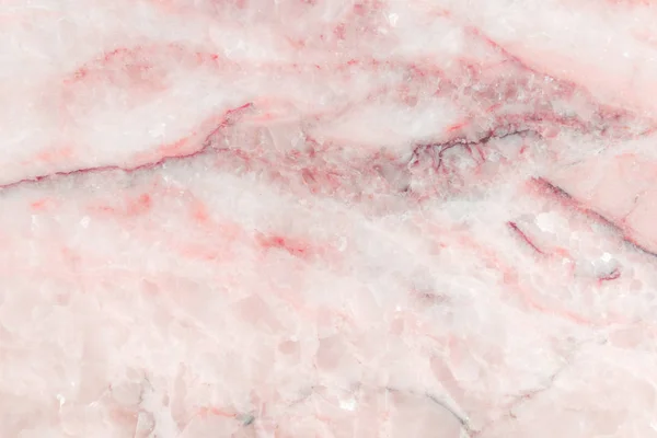 Roze marmer patroon textuur achtergrond, gedetailleerde echte marmer uit de natuur. — Stockfoto