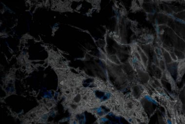 Siyah Mermer doku arka plan, ayrıntılı doğadan gerçek hakiki mermer.