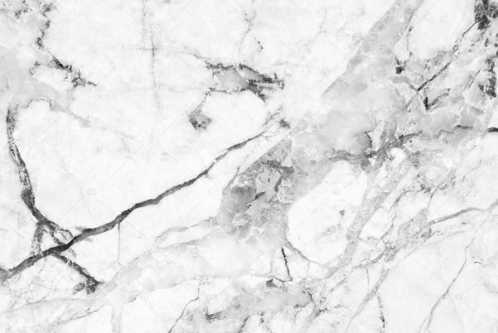 White gray marble texture (Natural pattern for backdrop or background, And can also be used create marble effect to architectural slab, ceramic floor and wall tiles)