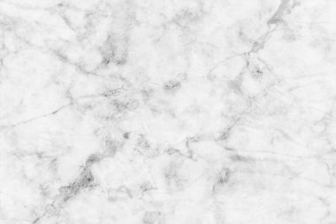 Beyaz mermer doku ince gri damarları ile beyaz bir taban