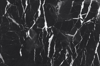 Narin damarlar ile siyah mermer doku, arka plan veya arka plan için doğal desen, Ayrıca mimari levha, seramik zemin ve duvar karoları yüzey etkisi oluşturmak kullanılabilir.