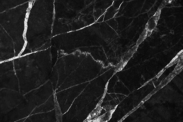 Black marble texture with delicate veins, Natural pattern for backdrop or background, Can also be used create surface effect to architectural slab, ceramic floor and wall tiles.