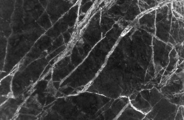 Zıt veining dolu Siyah Mermer doku.