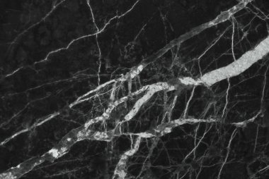 Narin damarlar ile siyah mermer doku, arka plan veya arka plan için doğal desen, Ayrıca mimari levha, seramik zemin ve duvar karoları yüzey etkisi oluşturmak kullanılabilir.